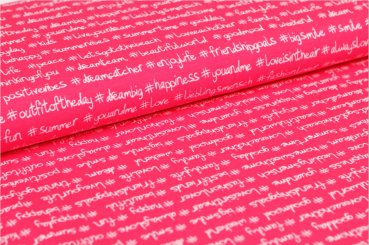 Jersey - Hasthag - pink